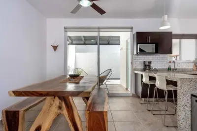 Una cocina o zona de cocina en Los Amores 30