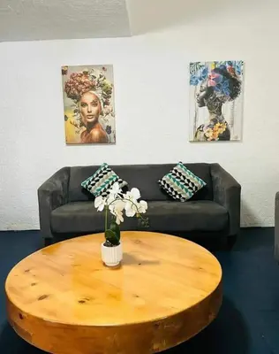 Zona de estar de Casas Costa Azul