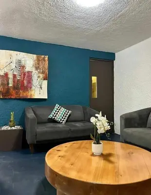 Zona de estar de Casas Costa Azul