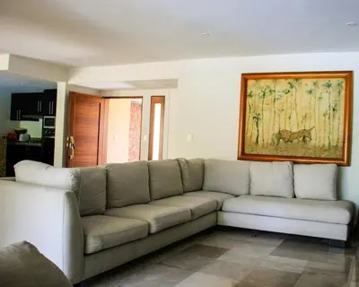 Zona de estar de Villa con Alberca Princess