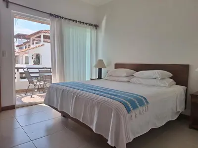 Cama o camas de una habitación en Tortugas dos cero uno