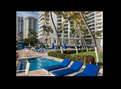 Plano de Tranquilo departamento en Acapulco frente al mar