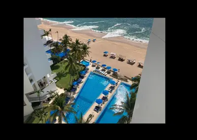 Plano de Tranquilo departamento en Acapulco frente al mar