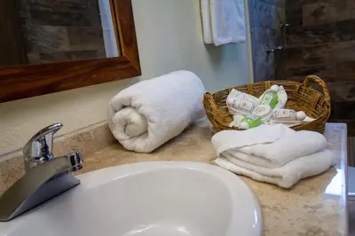 Un baño de Casa Sacre