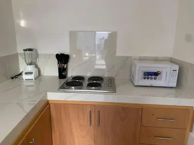 Una cocina o zona de cocina en Casa Marina del Ángel privada