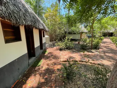 Jardín al aire libre en Bokané