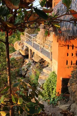 Plano de Oceanfront cabin in Playa Mermejita Mazunte