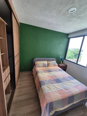 Cama o camas de una habitación en Casa Sayil