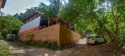 Jardín al aire libre en Casa Mazunteña