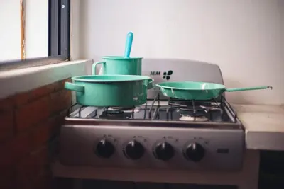 Una cocina o zona de cocina en Beatiful aparment at magical downtown of Orizaba 4