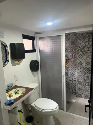Un baño de Beatiful aparment at magical downtown of Orizaba 4