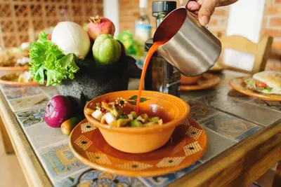 Comida en o cerca de este apartamento