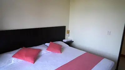 Cama o camas de una habitación en Bacanda Hotel