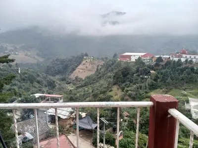 Vista general de una montaña o vista desde el hotel