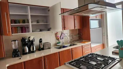Una cocina o zona de cocina en Deluxe Style & Confort Pax14