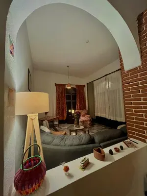 Zona de estar de Casa MachiKouss - Habitación Machi