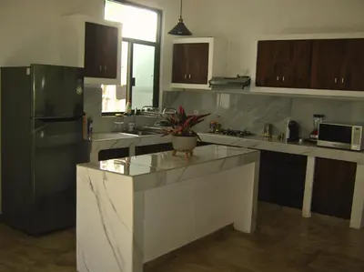 Una cocina o zona de cocina en Casa Encanto del Mar