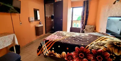 Cama o camas de una habitación en Hotel El Eden 2 personas 11
