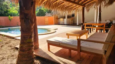 Piscina en o cerca de Casa Antonio Mazunte