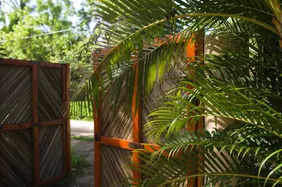 Jardín al aire libre en Domo Hermoso Glamping