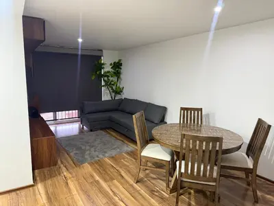 Zona de estar de Cozy apartment, all amenities