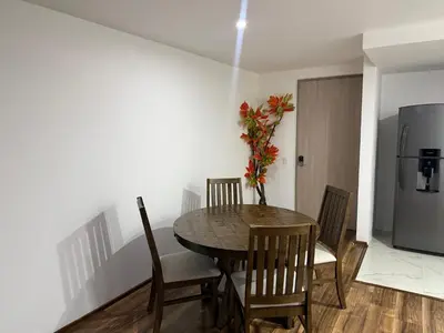 Plano de Cozy apartment, all amenities