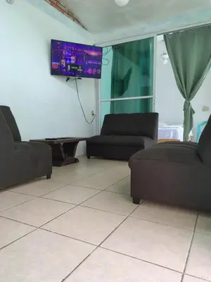 Zona de estar de Casa DGallardo Costa esmeralda