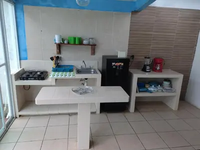 Una cocina o zona de cocina en Casa DGallardo Costa esmeralda