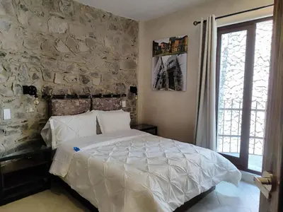 Cama o camas de una habitación en Amore en ValQuirico