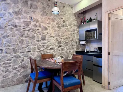 Una cocina o zona de cocina en El Anhelo en ValQuirico