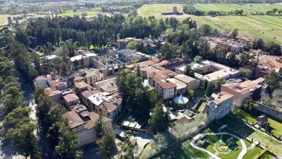 El Anhelo en ValQuirico a vista de pájaro