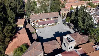 Corleone en ValQuirico a vista de pájaro