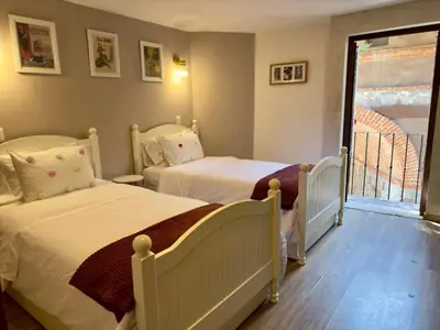 Cama o camas de una habitación en Spello en ValQuirico