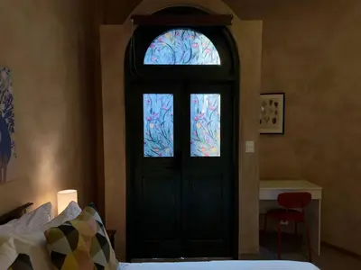 Cama o camas de una habitación en Mueganos 5 en ValQuirico
