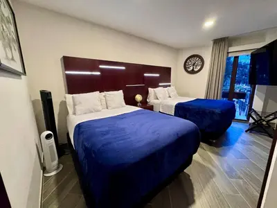Cama o camas de una habitación en Jazmin en ValQuirico