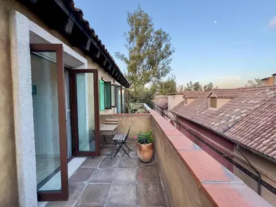 Un balcón o terraza de Mar en ValQuirico