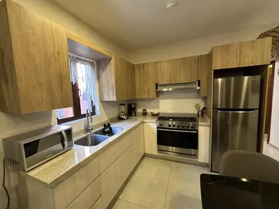 Una cocina o zona de cocina en Rosarito en ValQuirico