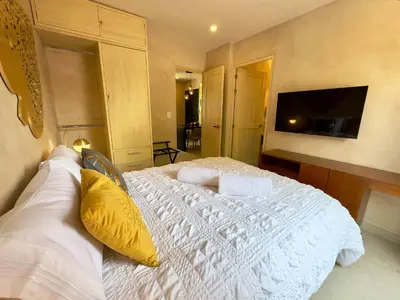 Cama o camas de una habitación en Botticelli 1 en ValQuirico
