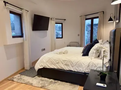 Cama o camas de una habitación en Ofelia en ValQuirico