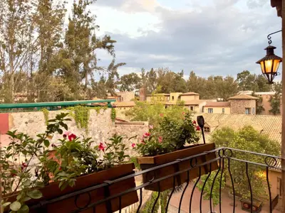 Jardín al aire libre en Ofelia en ValQuirico