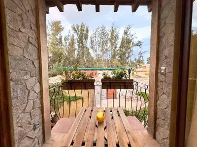 Un balcón o terraza de Ofelia en ValQuirico
