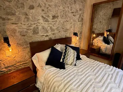 Cama o camas de una habitación en Lucca 81 en ValQuirico