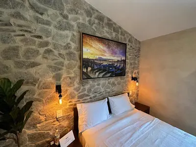 Cama o camas de una habitación en Venezia 3 en ValQuirico