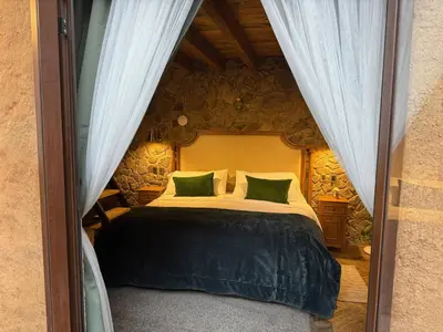 Cama o camas de una habitación en Loft Rafael en ValQuirico