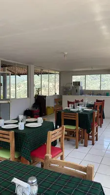 Zona de estar de Hotel Aguila Real