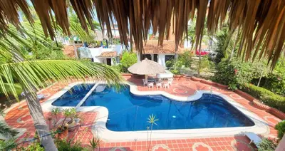 Piscina en o cerca de Casa Rosa Paradise