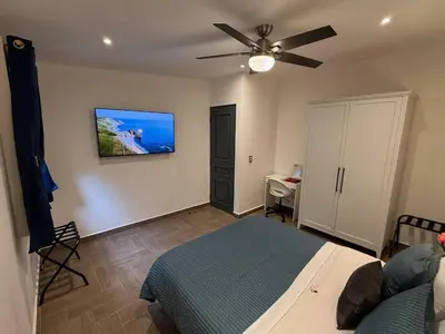 Cama o camas de una habitación en De la Rosa en ValQuirico