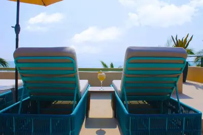Plano de ÚNICO LA PUNTA HOTEL BOUTIQUE Beach club