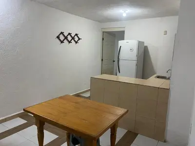 Una cocina o zona de cocina en Bungalow cielo azul