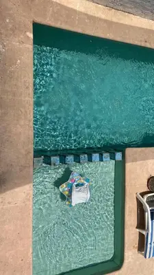 Plano de Bungalow cielo azul